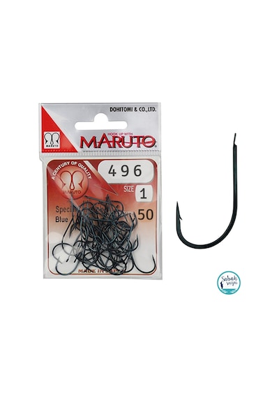 Maruto 496 Tekli Iğne Mavi   1 (50 Adet)