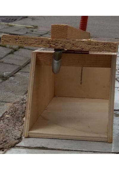 El Yapımı Fare Sıçan Cordon Kapanı 1. Sınıf Ahşap Malzame