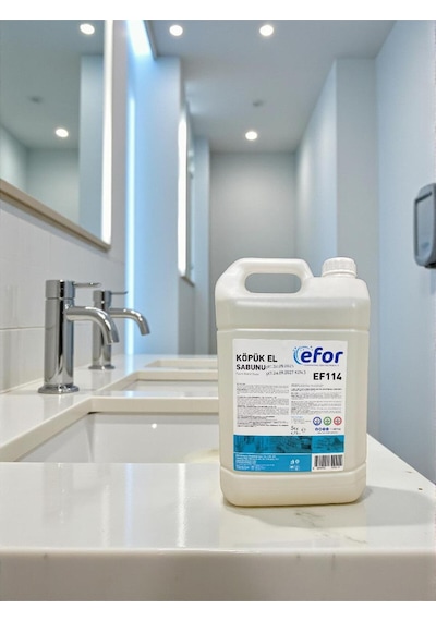 Köpük El Sabunu Kremli 5 Kg Şeffaf Kremli Premium Formül Dispenserlere Uygun
