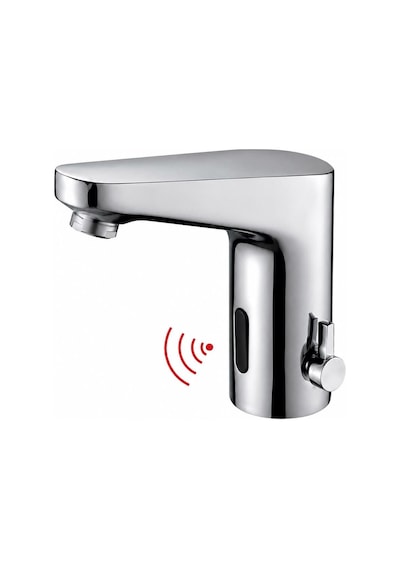 Stilla Çift Su Fotoselli Krom Lavabo Bataryası Acar 01.02.206 Altın