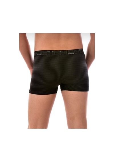 Berrak 4475 Erkek Çizgili Likralı Boxer 10 Lu 001