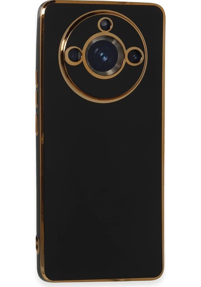 Newface - 197 - Realme 11 Pro Kılıf Volet Silikon - Csmo-tex - - Siyah