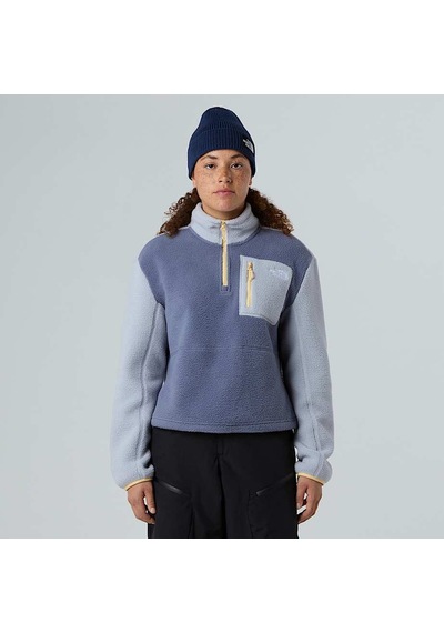 The North Face Yumiori Kadın Mor Dik Yaka Sweatshirt Mor
