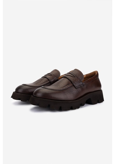 Valmenti Erkek Hakiki Deri Taba Loafer Ayakkabı 1093 1902 Erk Ayk Sk25-26 Taba Ir Fltr Taba