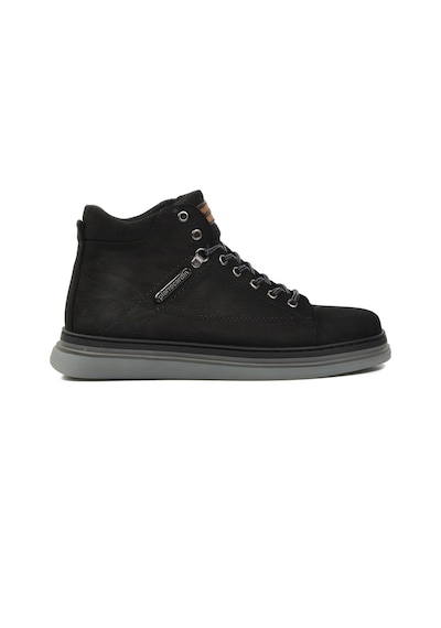 Pierre Cardin 1361654-24k Siyah Nubuk Hakiki Deri Erkek Bot 001