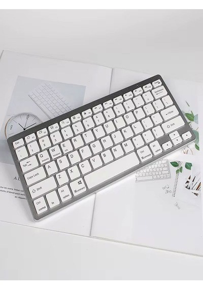 Mini Apple Uyumlu iOS Android Windows 2.4g+bt5.2+bt3.0 Bluetooth Klavye