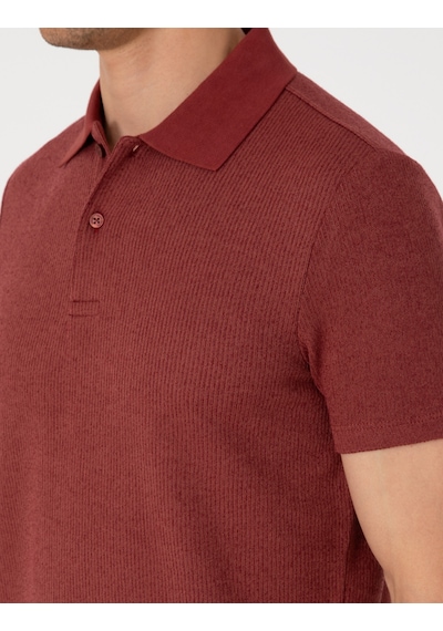 Pierre Cardin Erkek Nar Çiçeği Tişört 50310171-vr239 Nar Çiçeği