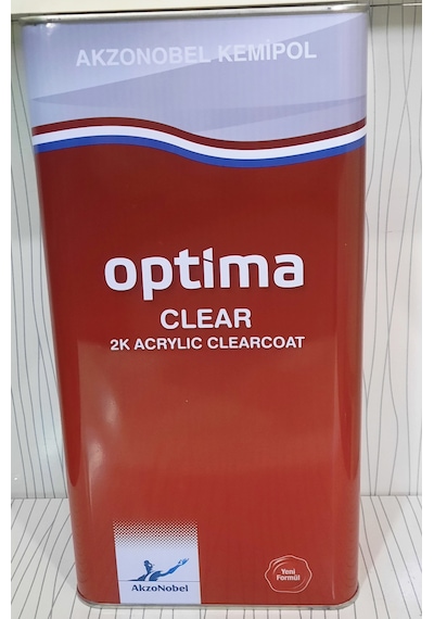 Akzo Nobel Optima Clear Akrilik Vernik Gl 5Litre