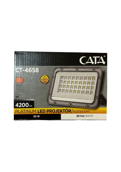 Ct-4658 50w 6500k Beyaz Işık Led Projektör 8 Adet