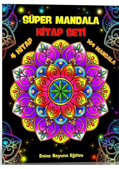Süper Mandala Kitap Seti (4 Kitap)