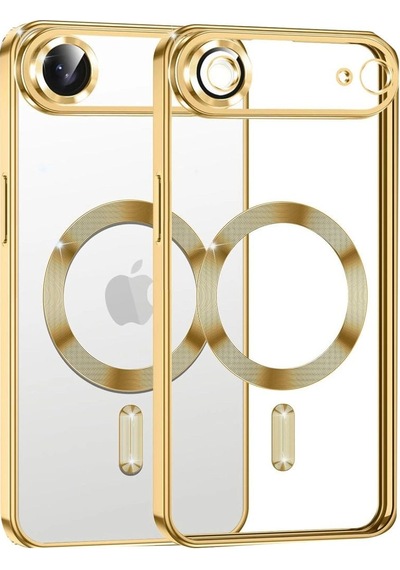 Apple, Uyumlu iPhone 17 Air Kross Magneticsafe Kapak - Gold