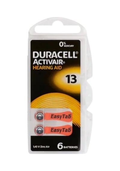 Duracell Activair 13 Kulaklık Pili 6'lı