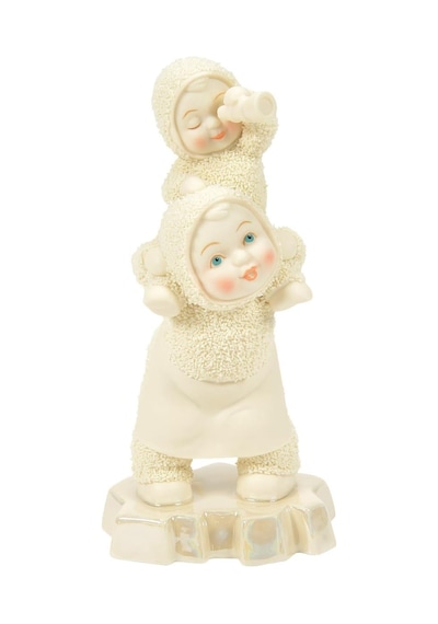 Department 56 Snowbabies Polar Shores Tell Me What You See Heykelcik, 13,59 Cm, Çok Renkli