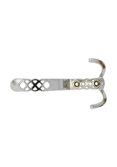 Kristal Portmanto Askı Krom - 5 Adet Krem