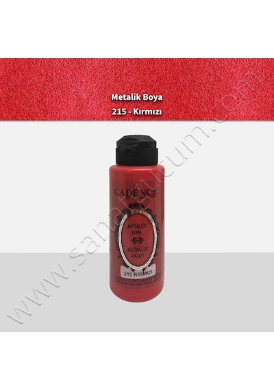Cadence Metalik Boya 120 Ml. 215 Kırmızı