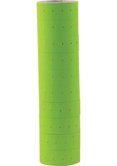 Kraf Motex Fiyat Etiketi Fosforlu Yeşil 12 X 21Mm