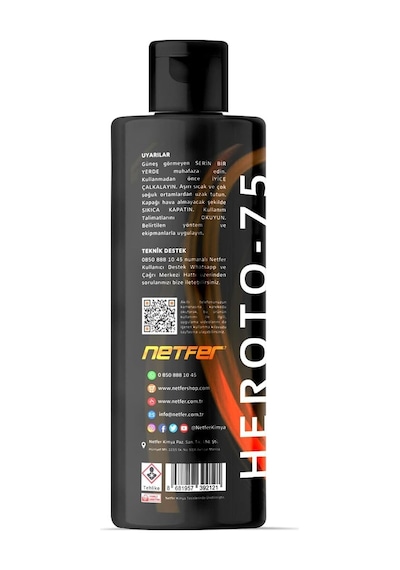 Netfer Heroto-75 Kılcal Çizik Giderici İnce Pasta - 250 Ml