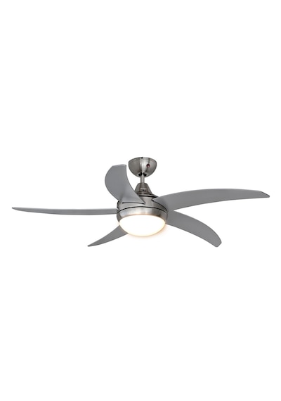 132 Cm Gri 5 Kanatlı Tavan Vantilatörü Uzaktan Kumandalı Sessiz Çalışma Zaman Ayarlı 60 Watt