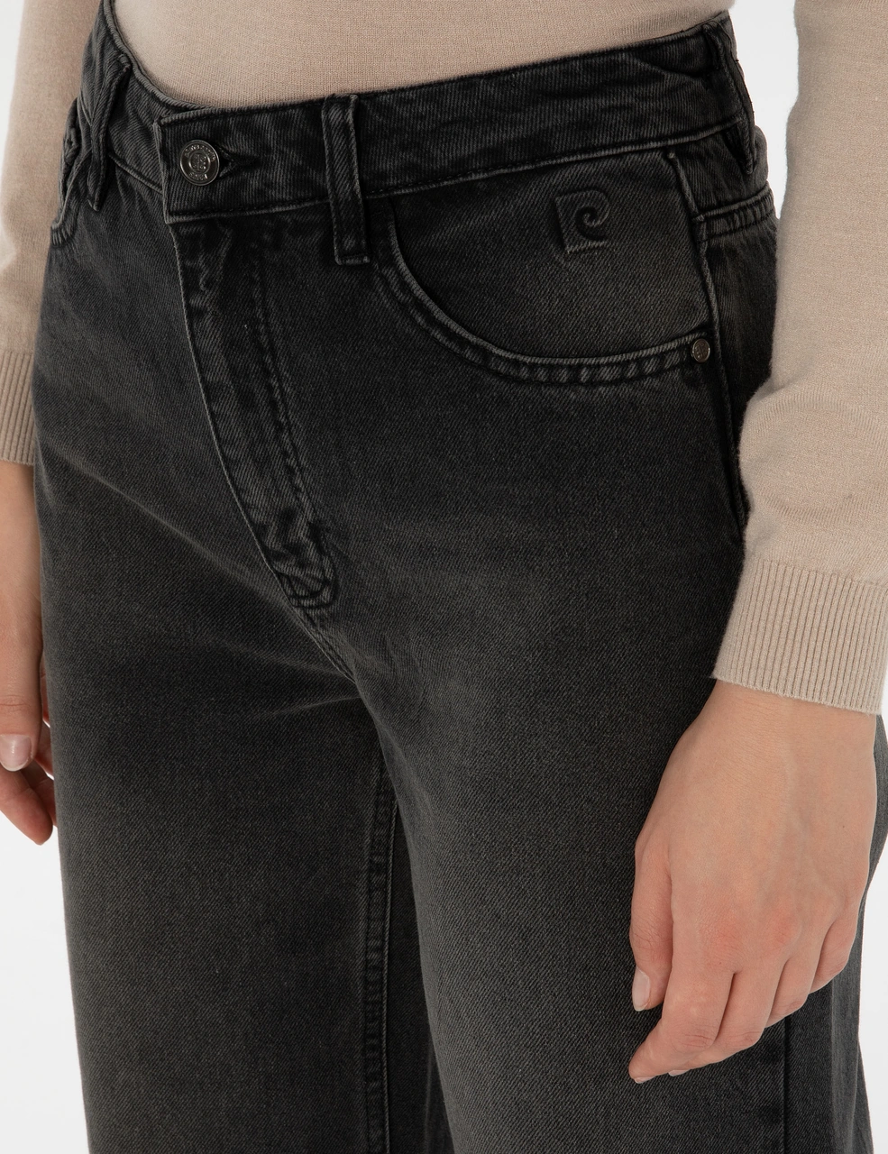 Pierre Cardin Kadın Siyah Pantolon Jean 50314123-vr046