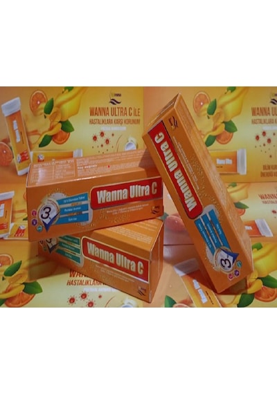 Wanna Ultra C Efervesan 3 x 15 Tablet