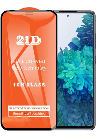 Samsung Uyumlu S20 FE Ekran Koruyucu Kırılmaz Cam 21D
