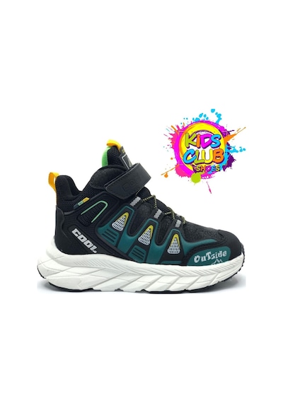 Cool Paul Ortopedik Kaymaz Hafif Taban Unisex Çocuk Bot Yeşil