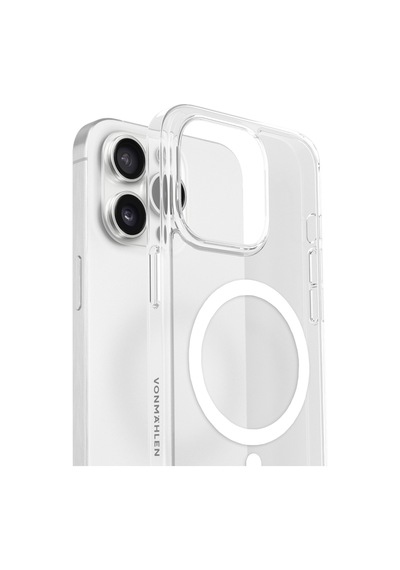 Vonmahlen Apple Uyumlu iPhone 15 Pro Tpu Şeffaf Magsafe Kılıf