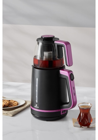 Karaca Maxi Tea XL 2in1 Cam Demlikli Çay Makinesi ve Kettle