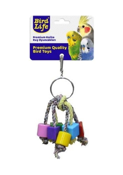 Birdlife Kuş Oyuncağı Plastik Şekilli İpli Sarkaç