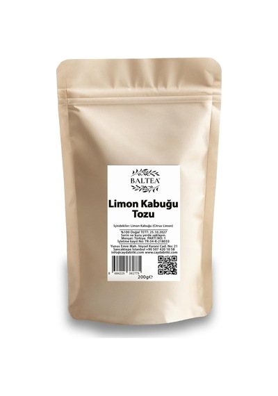 Limon Kabuğu Tozu 200g