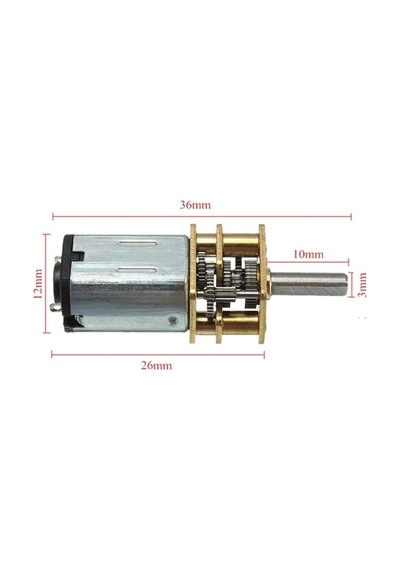 6v 50rpm Micro Dc Motor Ga12-n20