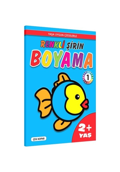 Renkli Şirin Boyama -1 2+yaş - Elm-01-614987