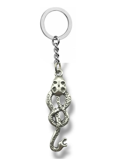 Death Eater Figürlü Unisex Anahtarlık Karanlık Güç Ve Bağlılık Temalı Fantastik Tasarım