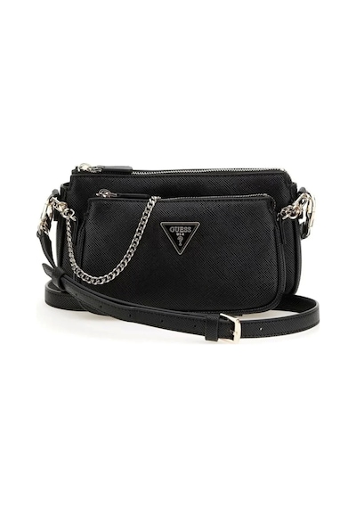 Guess Noelle Crossbody Çanta Sentetik Siyah Siyah