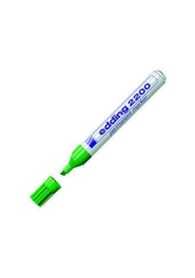 Edding 2200 C Permanent Markör Kesik Uç Yeşil
