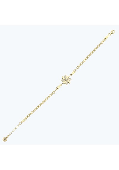 Altınbaş Altın Çiçek Bileklik Blazn3818-2582 Renkli Altın