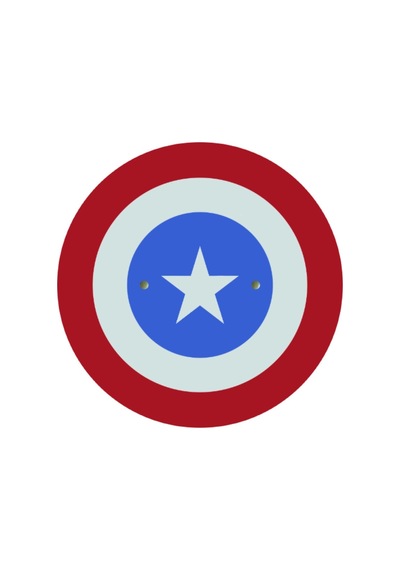 Ahşap Kaptan Amerika Kalkanı ve Ahşap Tor Thor Çekici