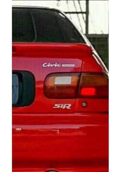 Honda Civic Ferio Sir Bagaj Stickeri Seti Tr De Tek