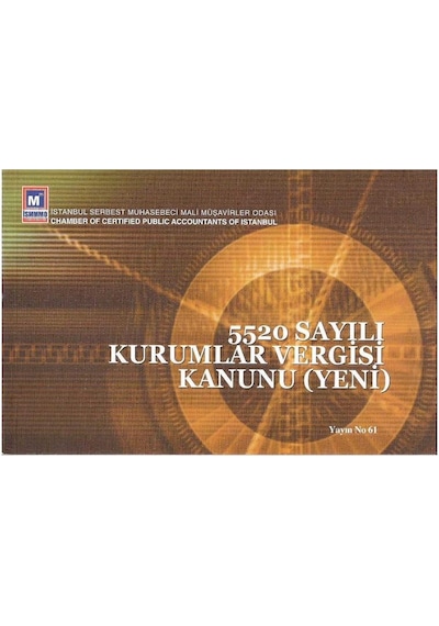 5520 Sayılı Kurumlar Vergisi Kanunu