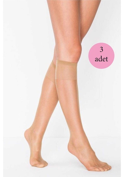 2as 3 Adet Süper Ince 15 Den Mat Pantolon Çorabı Bronz Mudanis Penti 113 Safran