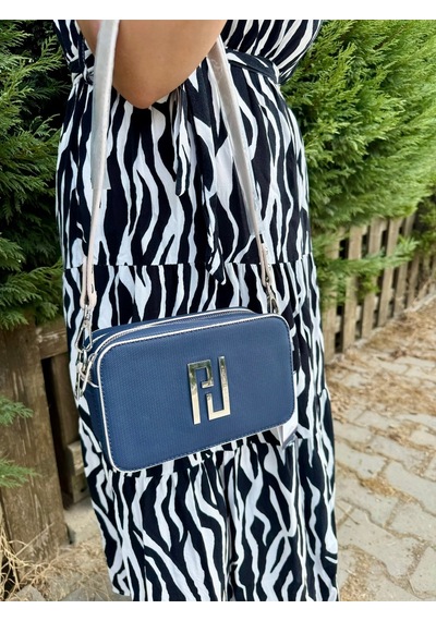 Just Polo Kadın Lacivert Taş Omuz Çantası 6016mh Lacivert - Taş