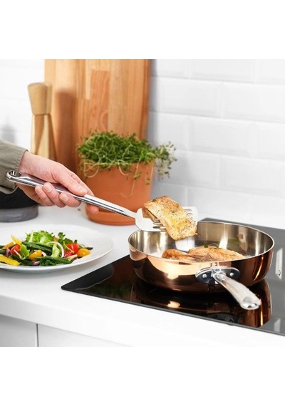 Ikea Fınmat Paslanmaz Çelik Izgara Spatulası 33 Cm Krom