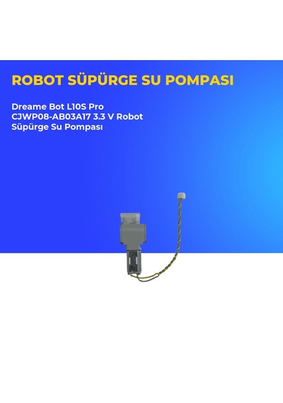 Dreame Bot L10s Pro Cjwp08-ab03a17 3.3 V Robot Süpürge Su Pompası