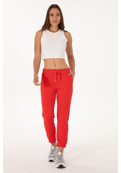U.S. Polo Assn. Kadın Kırmızı Jogger Eşofman Altı 50313591-VR030