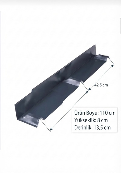 Metal Sepeti Antrasit Gri Sandviç Panel Duvar Dibi Sacı