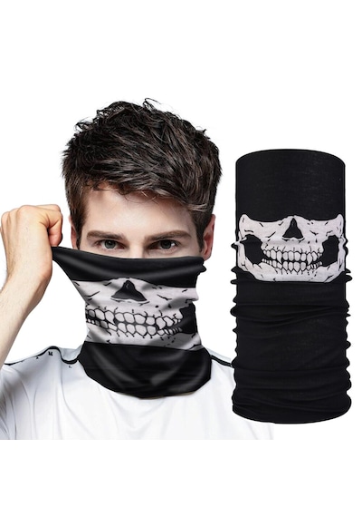 Motorcu - 533 - Boyunluk Baf Buff Bandana 25x48 Cm - Aconcept - Model 7