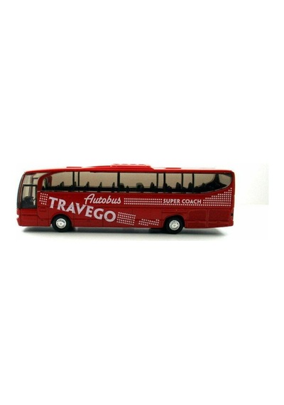 1 60 Ölçek Welly Mercedes Benz Travego Die-cast Metal Otobüs 2021.