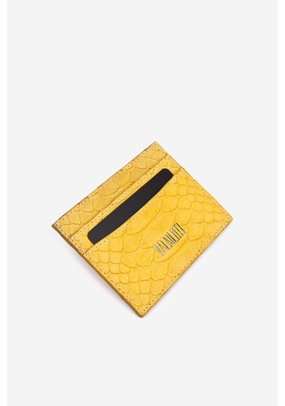 Valmenti Unisex Hakiki Deri Sarı Piton Kartlık 1148 062 Krtlk Sk25-26 Sarı Pıton Sarı