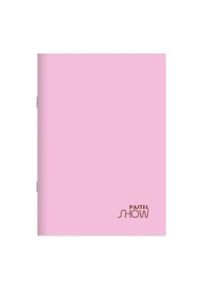 Keskin Pastel Show Pp Kapak Dikişli Defter A4 60 Yp. Kareli 324612-99 Çok Renkli