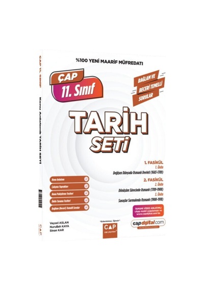 2027 Çap Yayınları 11. Sınıf Tarih Maarif Model Set